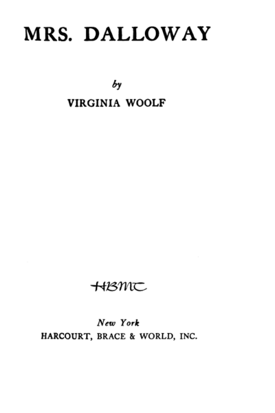 Mrs. Dalloway